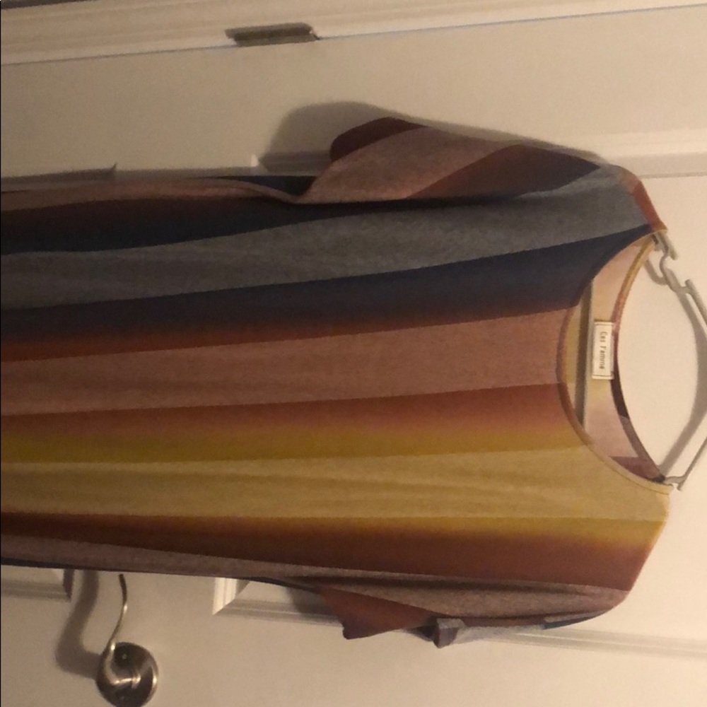 Colorful long Ces Femme Dress